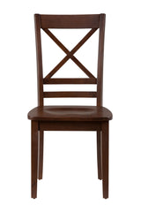 Simplicity - X Back Chair (Set of 2) - Caramel