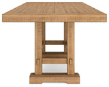 Havonplane - Rectangular Dining Room Counter Extension Table - Brown