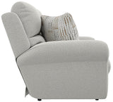 Kellen - Power Reclining Loveseat With Zero Gravity - Ecru