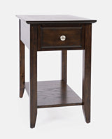 Nash - Chairside Table - Espresso Brown