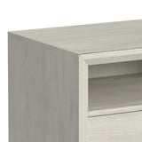 Westland - TV Console With Fireplace Insert - Almond