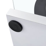 Contemporary Style Glass Top Coffee Table