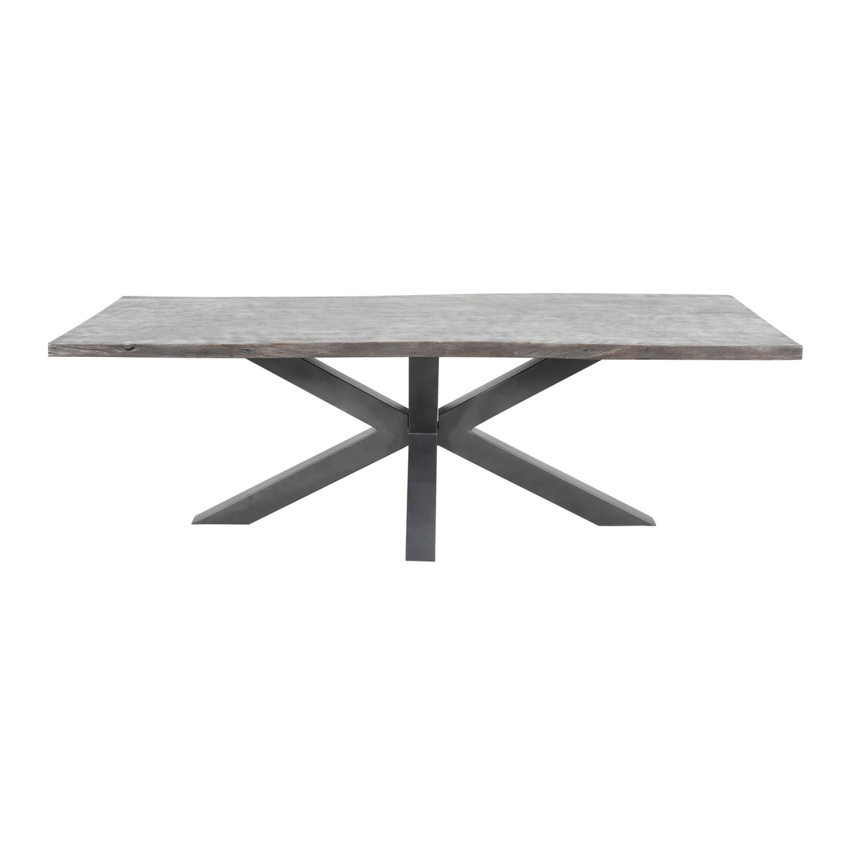 Nordic Ridge - Edge Table - Sandblasted Gray