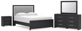 Maeling - Upholstered Panel Bedroom Set