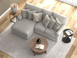 Livingston - Sectional With Comfort Coil Seating And Accent Pillows