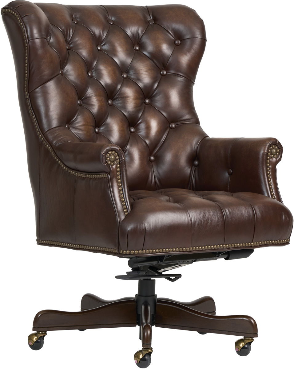 Jefferson Exec Chair Burnished Umber