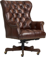 Jefferson Exec Chair Burnished Umber