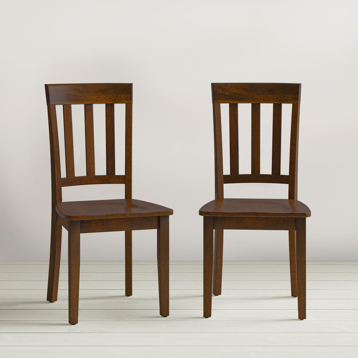 Simplicity - Slatback Chair (Set of 2) - Caramel