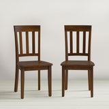 Simplicity - Slatback Chair (Set of 2) - Caramel