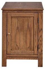 Chairside Table w/ Door