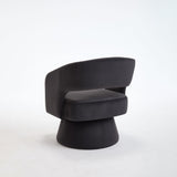 Swivel Barrel Chair With 360 Degree Rotation