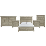 Whit-Ash - Panel Bedroom Set With Door Chest