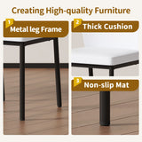 Luxury Simple Chair With Metal Leg