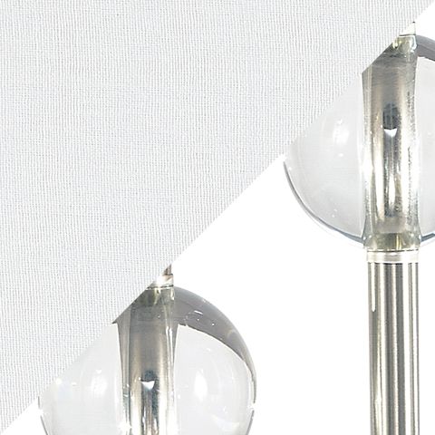 Jaala - Pearl Silver Finish - Metal Lamp