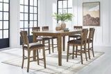 Urbinforte - Counter Height Extension Dining Table Set