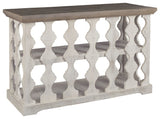 Havalance - Console Sofa Table - Gray / White