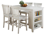 Madaket - 5 Piece Counter Set - Distressed Off-White