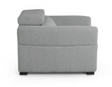 Isla - Dual Power Recliner - Dark Gray