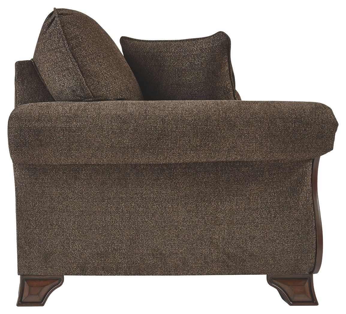 Miltonwood - Teak - Loveseat