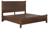 King Panel Bed