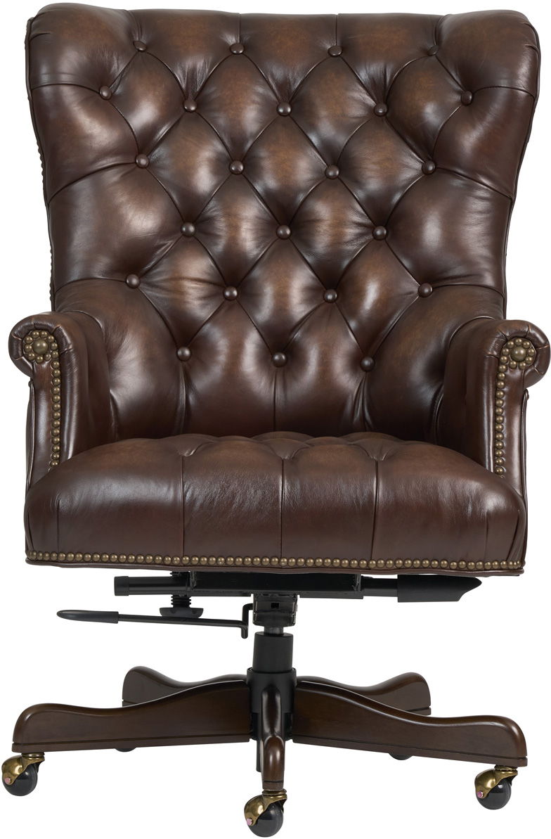 Jefferson Exec Chair Burnished Umber