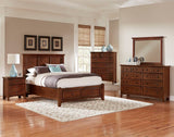 Bonanza - Queen Mansion Bed With Storage Footboard - Cherry