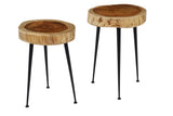 Global Archive - Jameson Accent Tables - Natural Brown