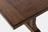 Bakersfield - Trestle Dining Table - Wire Brush Brown