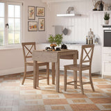 Eastern Tides - X Back Counter Stool (Set of 2)