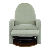 Contemporary 360 Swivel And Glider Recliner Chair