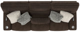 Zen - Power Reclining Sofa With CR3 Heat/Massage/Zero Gravity - Chocolate