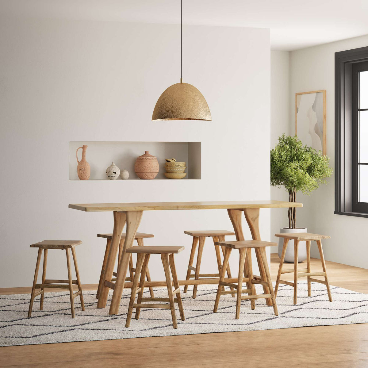 Sedona Live Edge Counter Table
