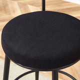 Fashionable Ergonomic High Legged Bar Chairs (Set of 2)