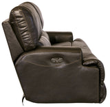 Wembley - Power Headrest With Lumbar Lay Flat Reclining Sofa