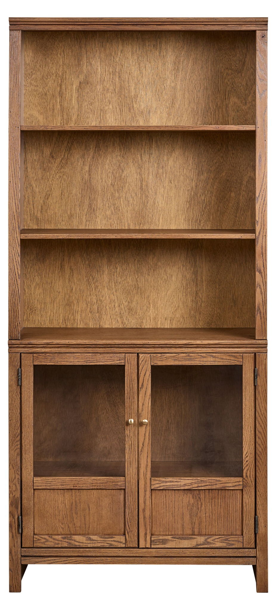 74" Bookcase w/ 2 Doors