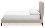 Cielden - Upholstered Bed With Roll Slats