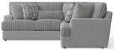 Titan - Sectional With Comfort Coil Seating And Accent Pillows