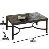 Ambrose - 3 Piece Table Set - Brown