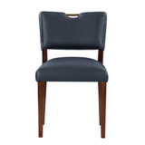 Bryson Retro Modern Dining Chair (Set of 2) - Dark Navy