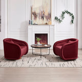 Swivel Accent Chair With 360 Degree Rotating