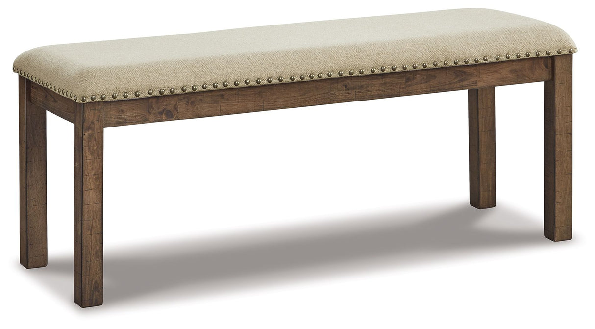 Moriville - Upholstered Bench - Beige