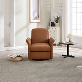 Modern Swivel Barrel Accent Chair With Base