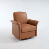 Modern Swivel Barrel Accent Chair With Base