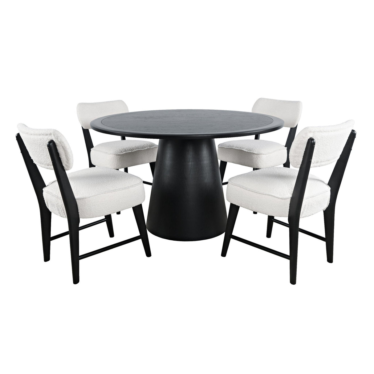 Nash - 5 Piece Dining Set, Table With 4 Dining Chairs