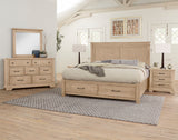 Cool Rustic - Mansion Bed With Storage