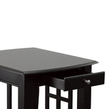 Cassidy - 3 Piece Table Set - Black