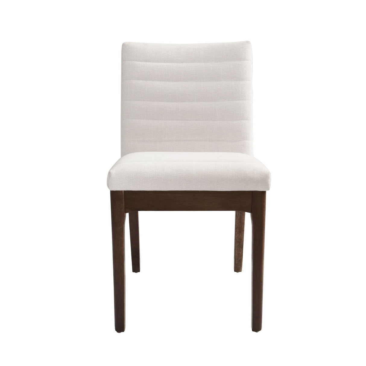 Upholstered Dining Chairs With Rubber Legs (Set of 2)