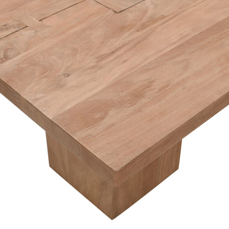 Sequoia - 79" Dining Table - Rustic Brown