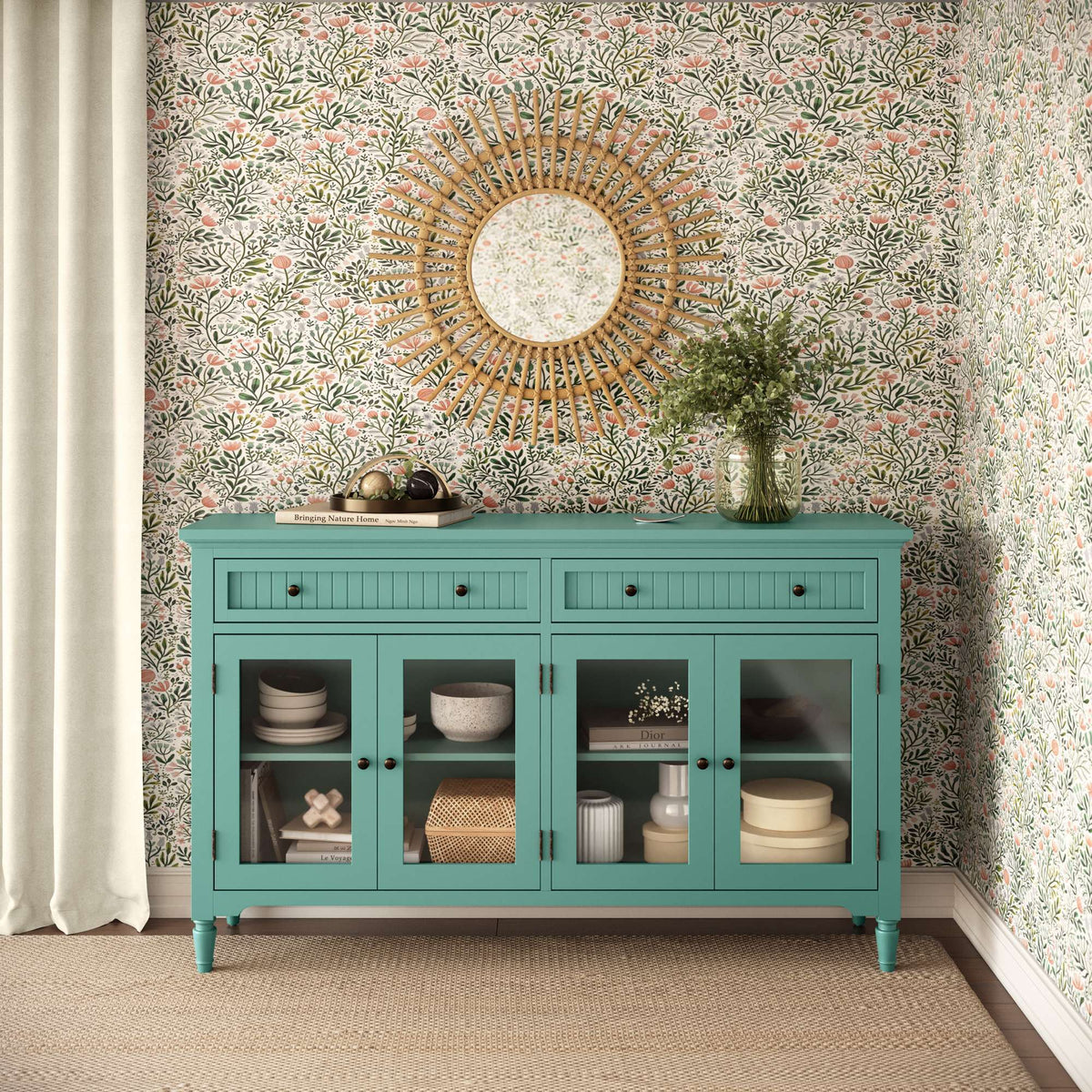 Westport - Glass Accent Cabinet