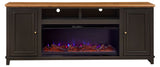 Sophia - 82" Console w/ 2 Doors - Black
